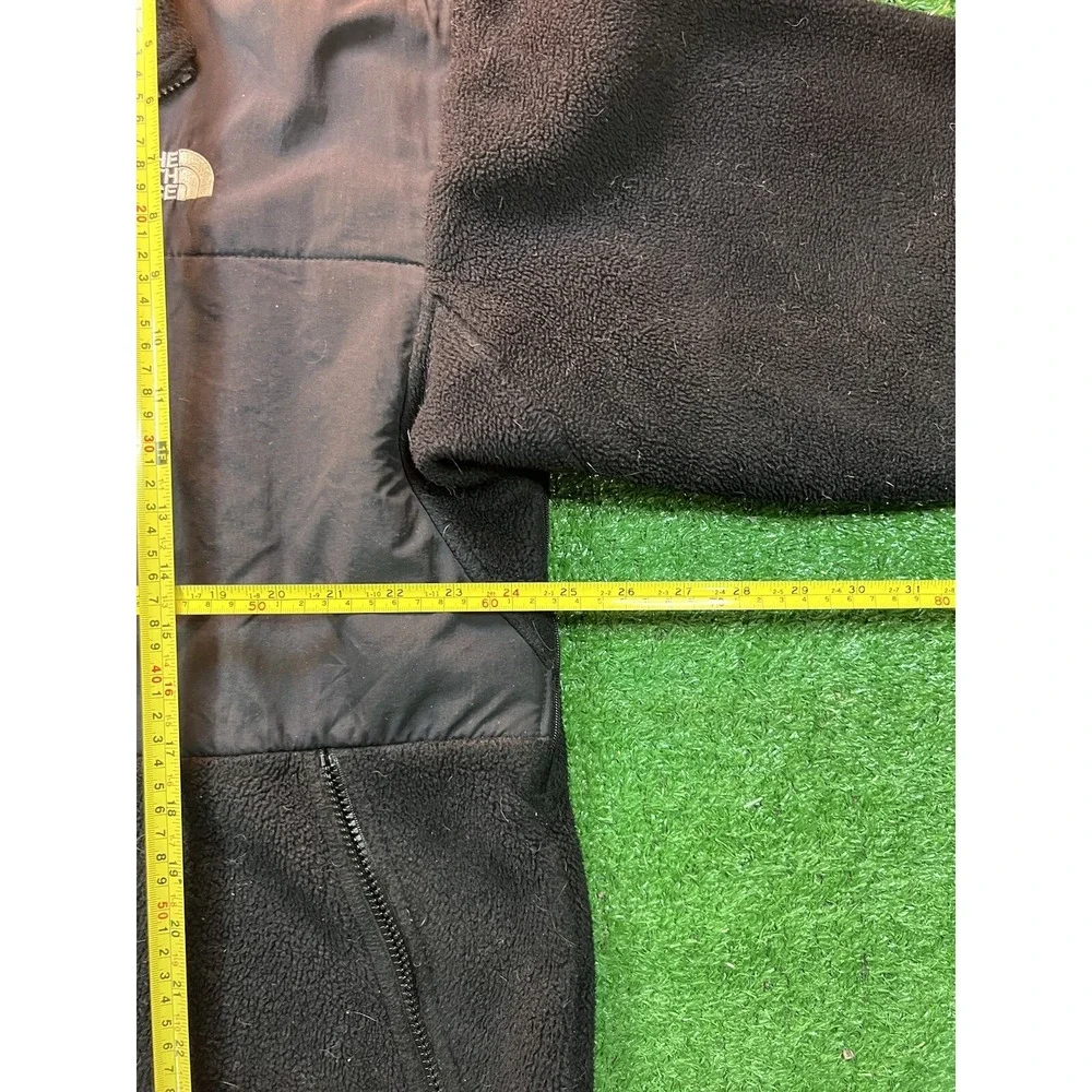The North Face Jacket Men XL Black Denali Zip Fleece Outdoors Embroidered Summit